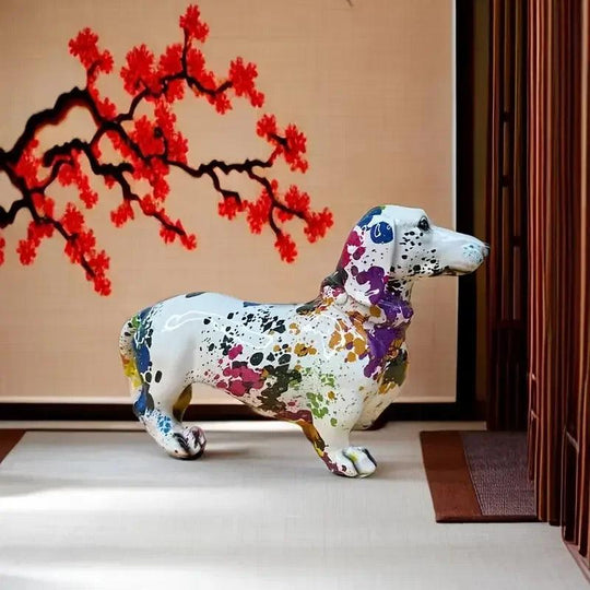 Decorazione in resina per cani