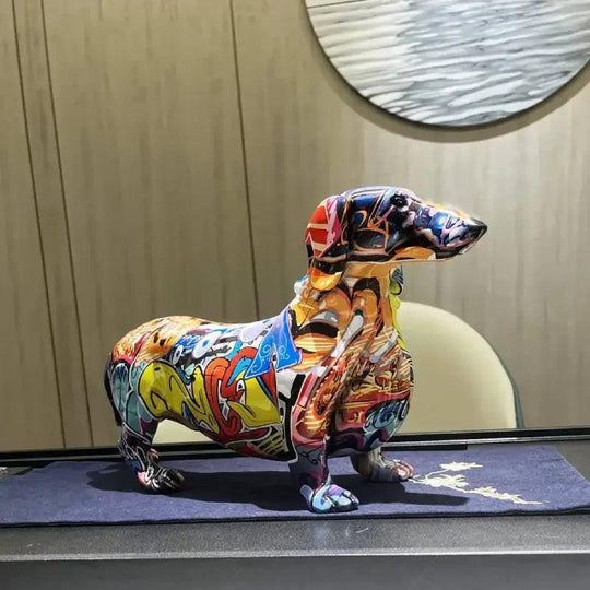 Decorazione in resina per cani