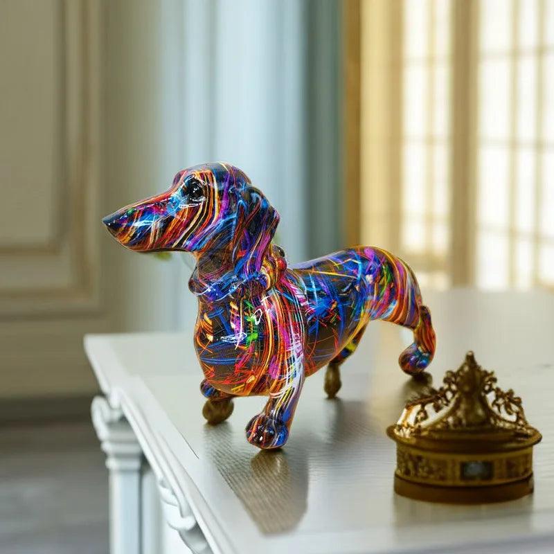Decorazione in resina per cani