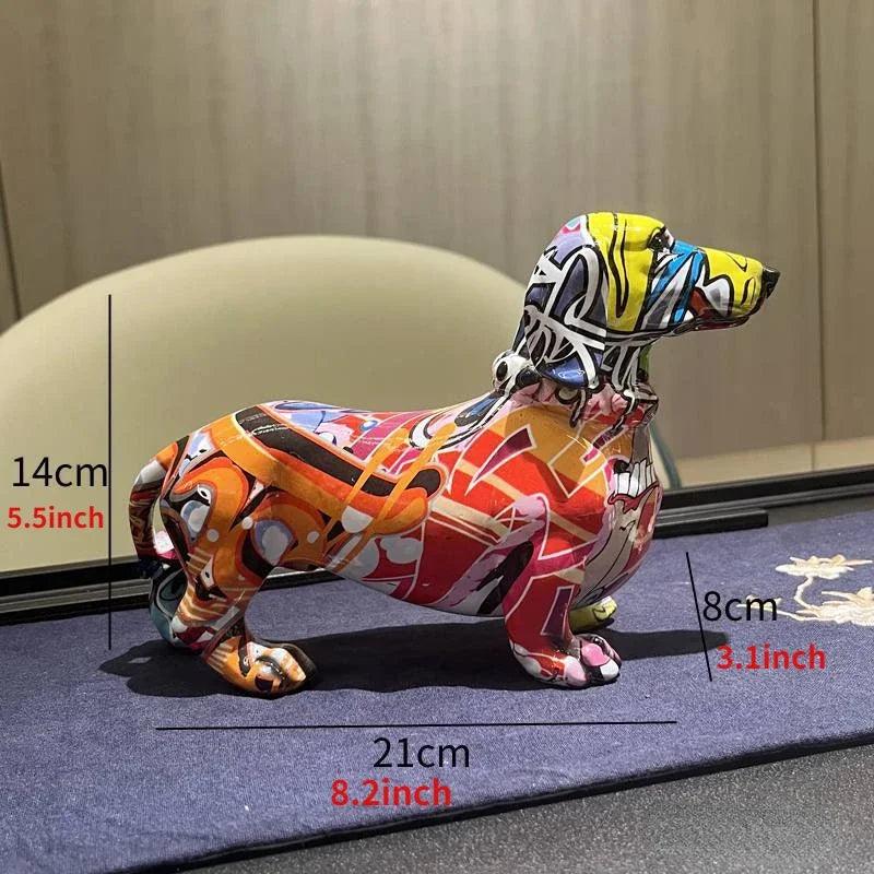 Decorazione in resina per cani