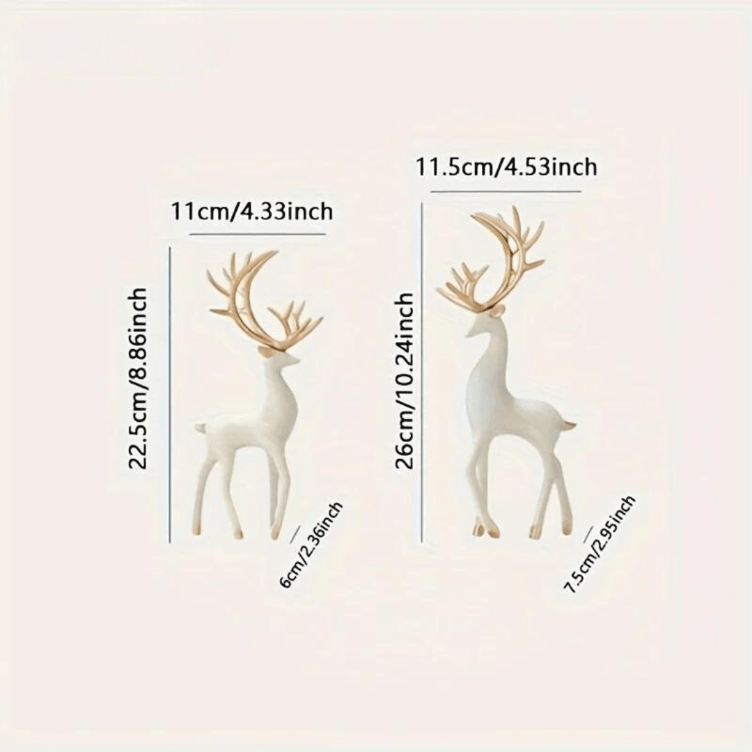 Scandinavian Christmas figure country Resin