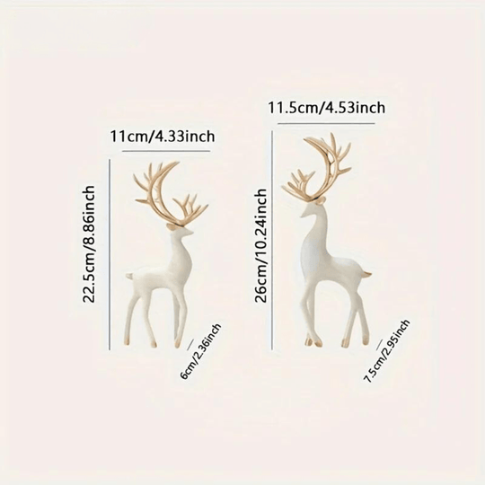 Scandinavian Christmas figure country Resin