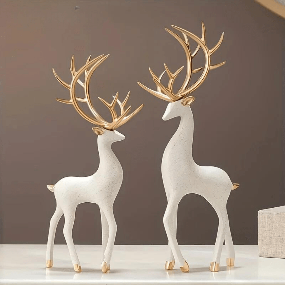 Scandinavian Christmas figure country Resin
