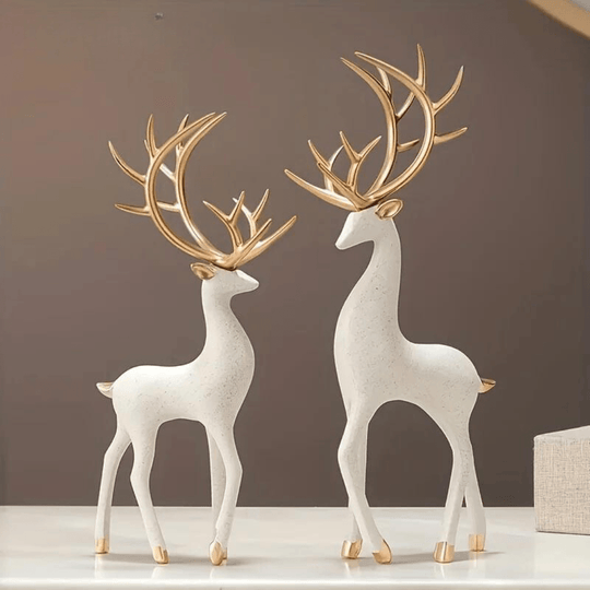 Scandinavian Christmas figure country Resin