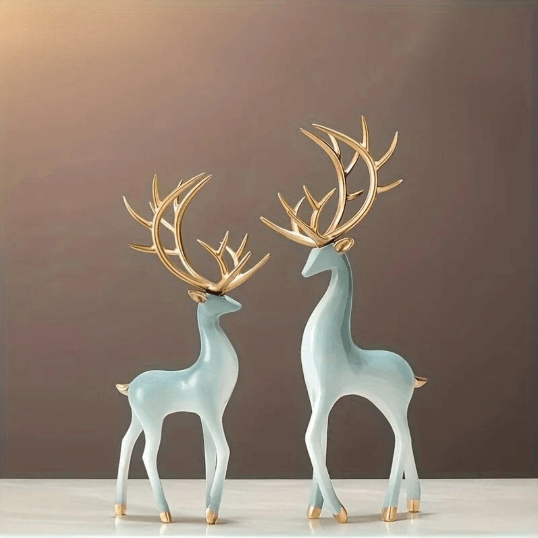 Scandinavian Christmas figure country Resin