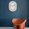 Modern Desk and Wall Clock