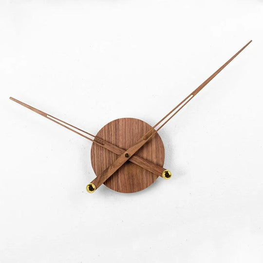 Horloge murale en bois