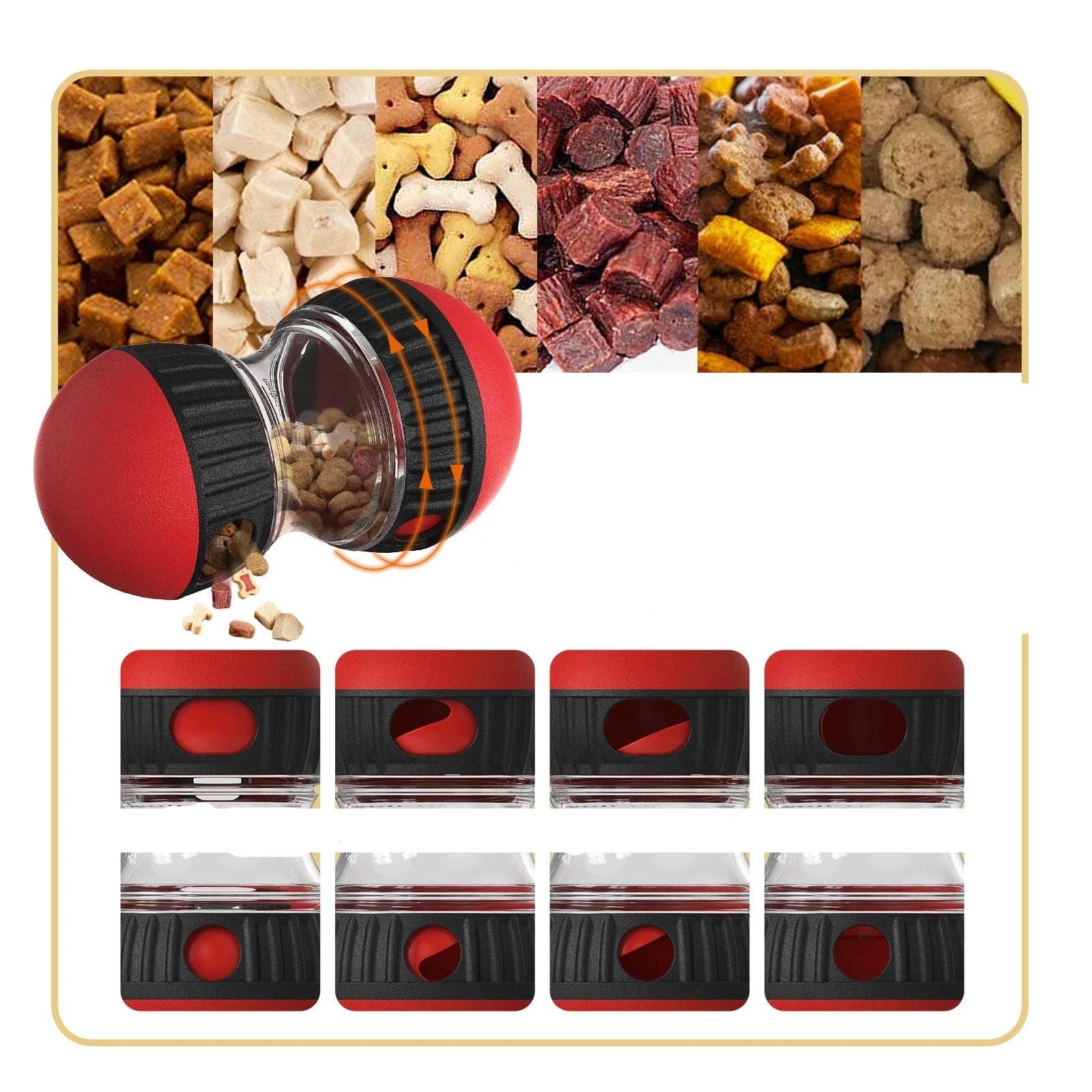 Interactief Hondenspeeltje - IQ Verbeterende Slow Feeder Bal voor Kleine & Middelgrote Honden