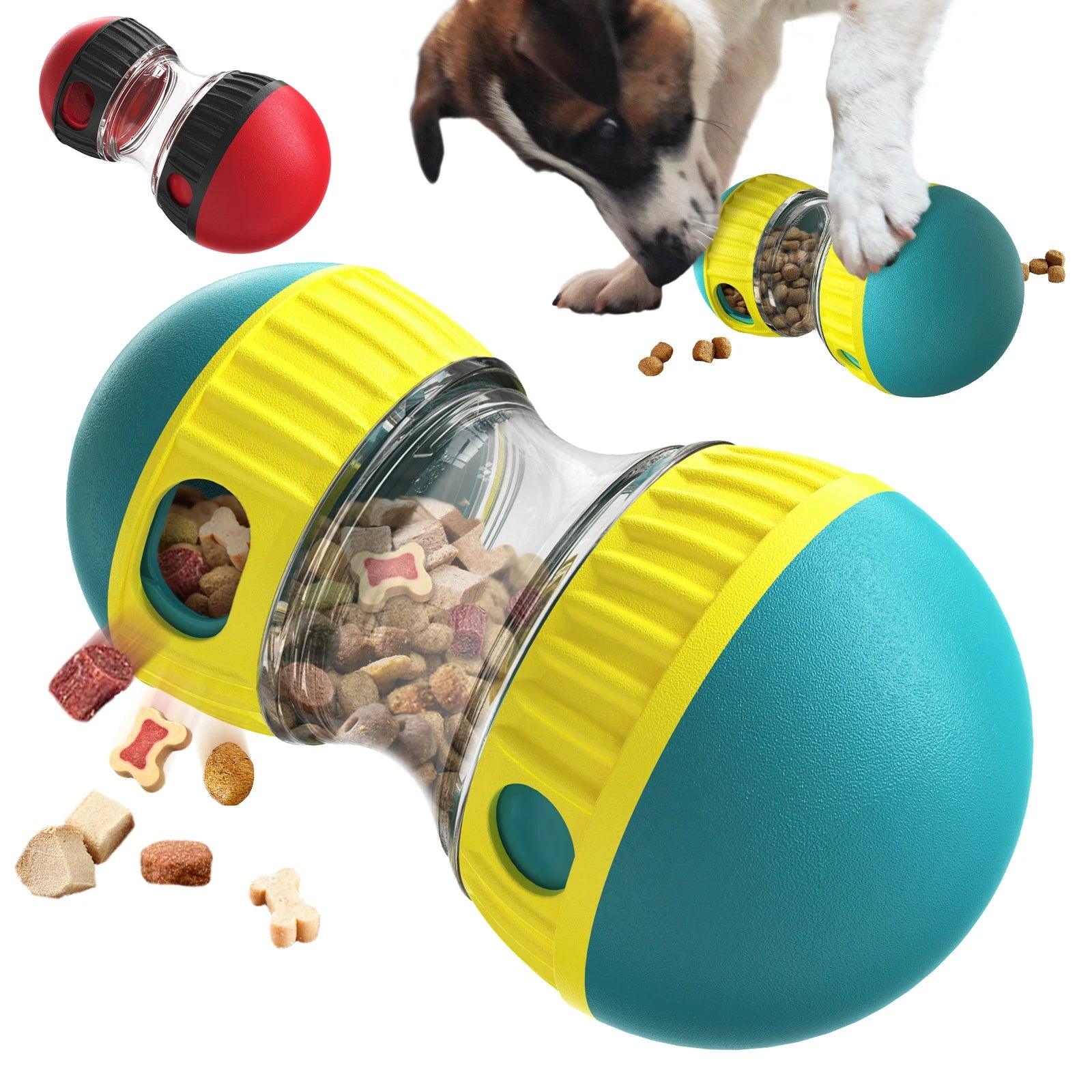 Interactief Hondenspeeltje - IQ Verbeterende Slow Feeder Bal voor Kleine & Middelgrote Honden