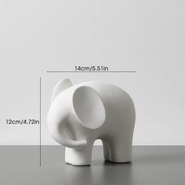 Statua di elefante scandinava