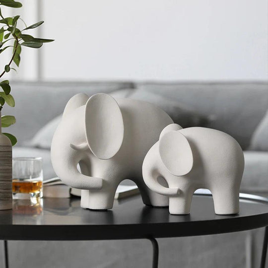 Statua di elefante scandinava