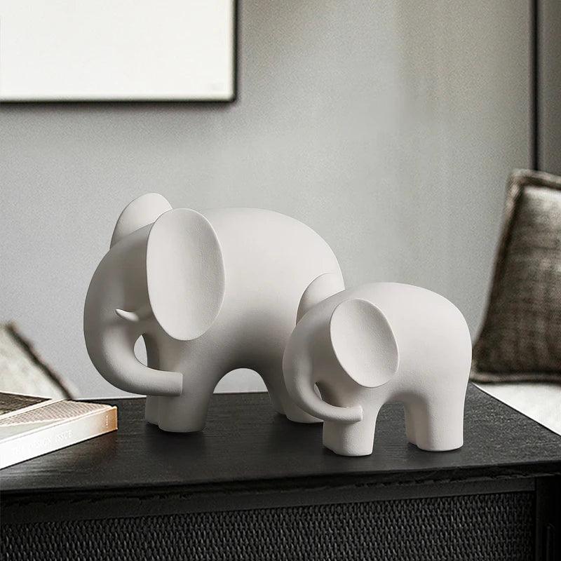 Statua di elefante scandinava
