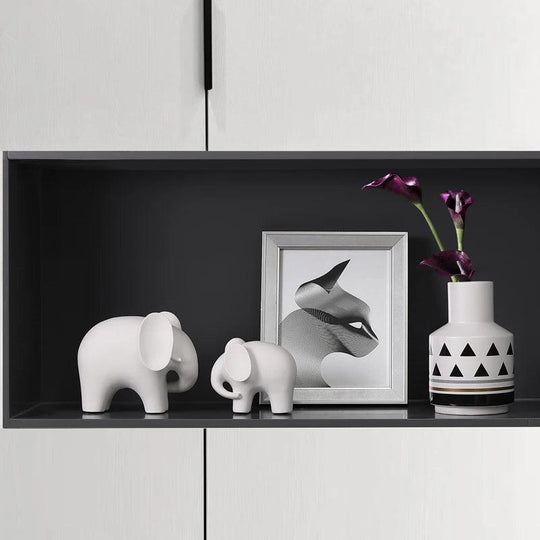 Statua di elefante scandinava