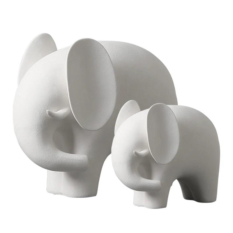 Statua di elefante scandinava