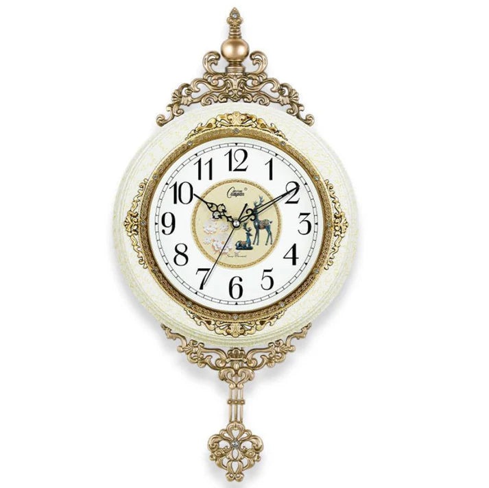 Vintage Europese Retro Wandklok