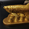 Geluksvis Goud Beeldje