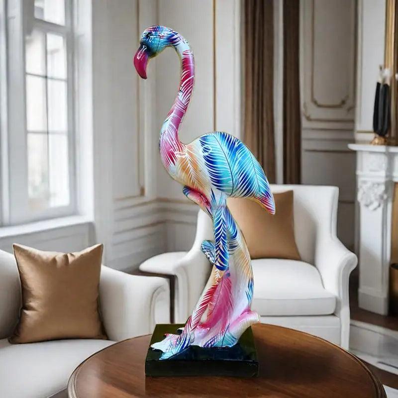 Modern Flamingo Figurine