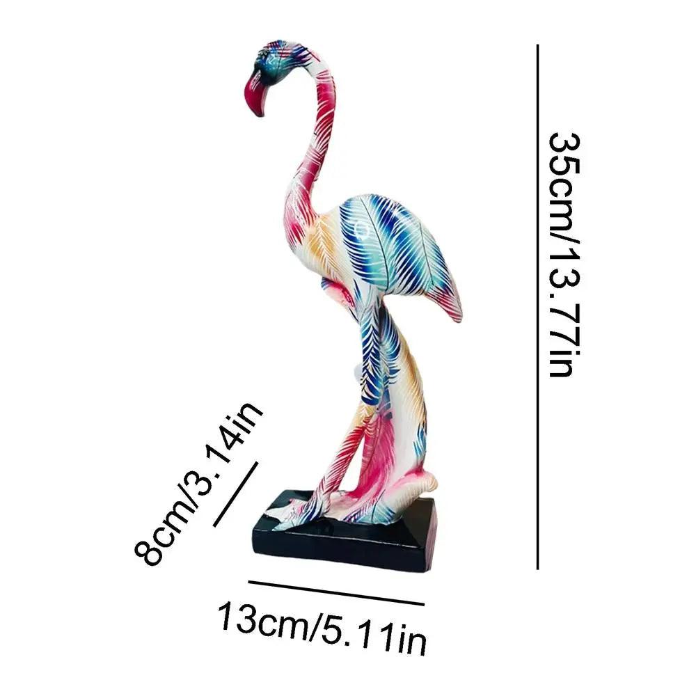 Modern Flamingo Figurine