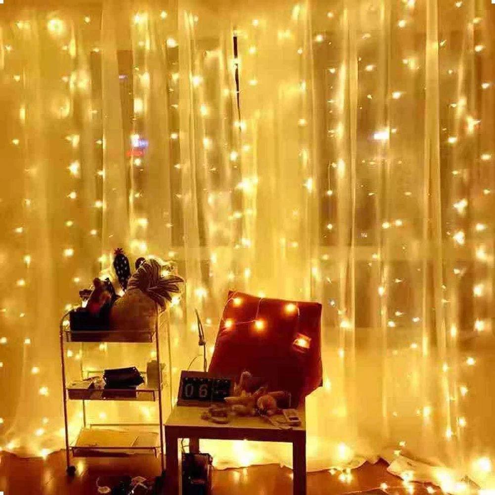 Luci di Natale a Tenda a Catena - Decorazione natalizia perfetta per la casa e le feste!