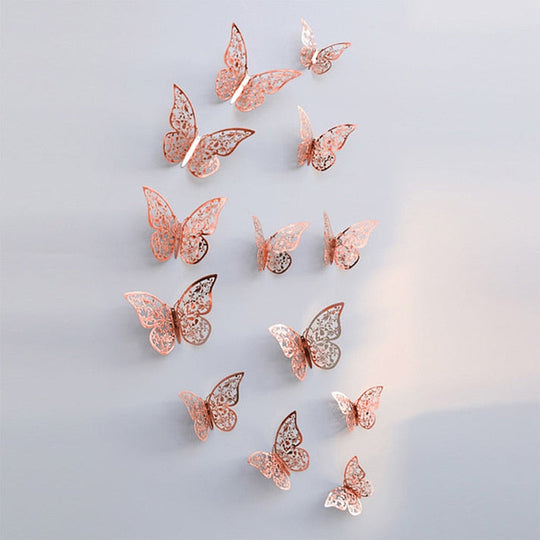 Adesivi murali farfalla 3D
