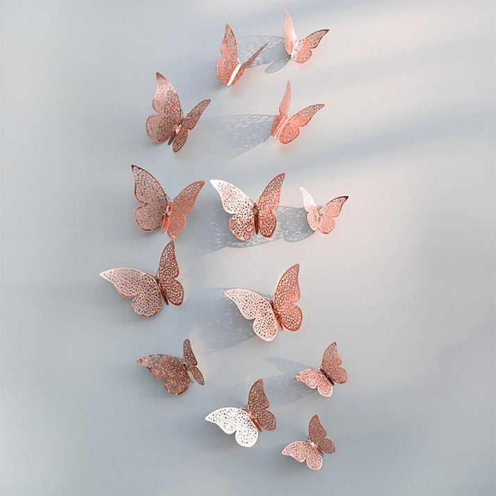 Adesivi murali farfalla 3D