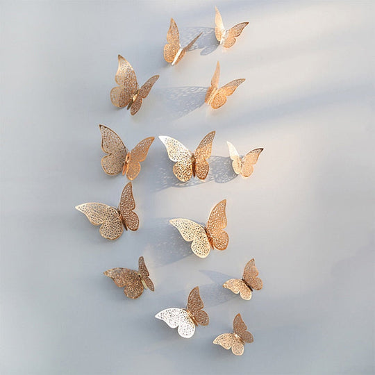 Adesivi murali farfalla 3D