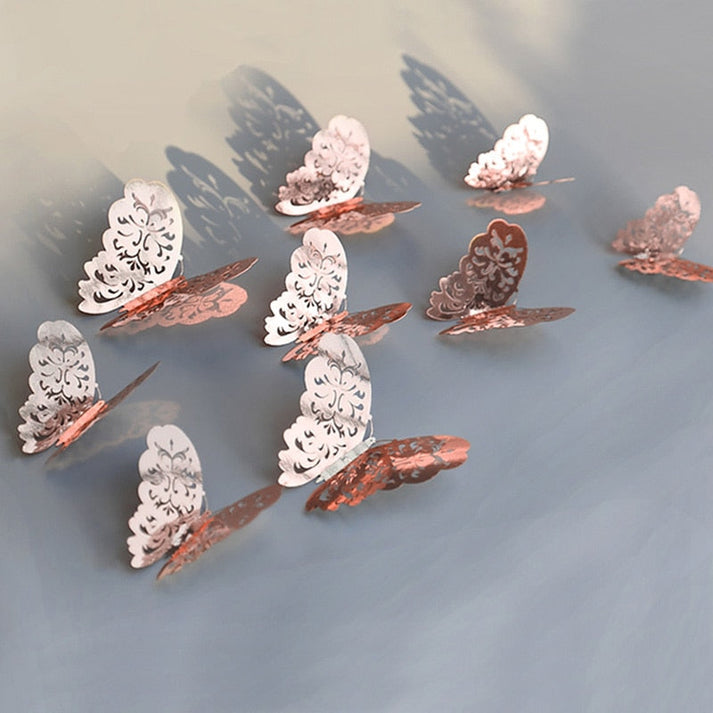 Adesivi murali farfalla 3D