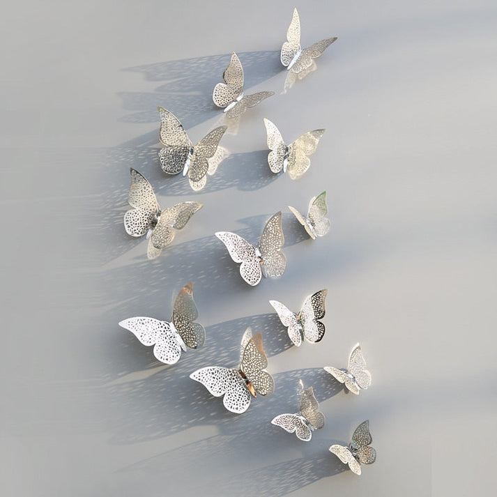 Adesivi murali farfalla 3D