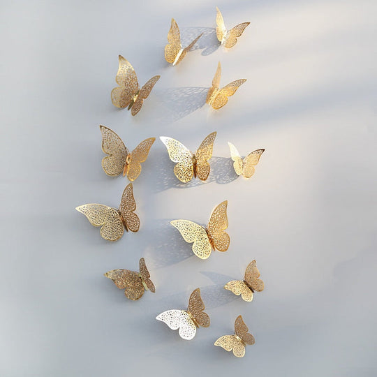 Adesivi murali farfalla 3D