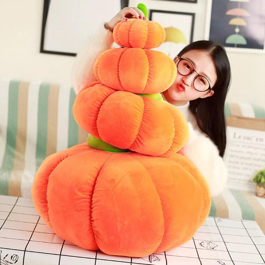 Plush Pumpkin Cushion