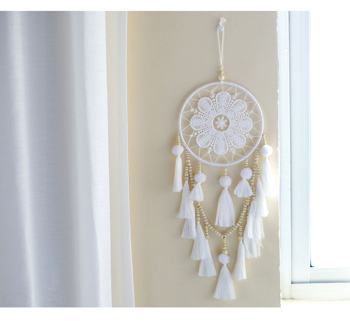 Boho Wall Hanging with Sun and Moon Design