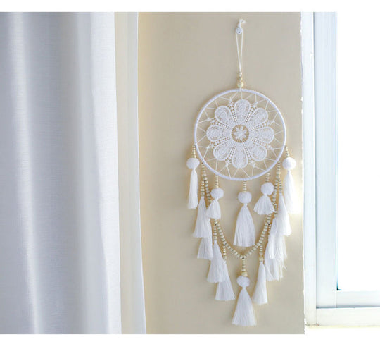 Boho Wall Hanging with Sun and Moon Design