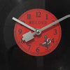Retro Vinyl Platen Wandklok