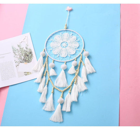 Boho Wall Hanging with Sun and Moon Design