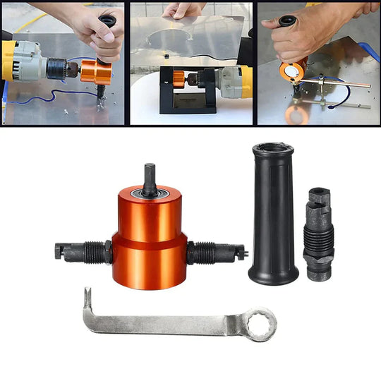 CutMaster Pro - Forbice a doppia testa per metallo