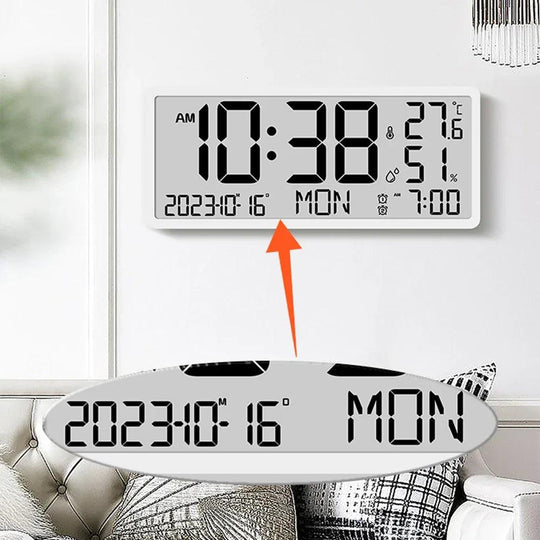 Orologio LED Visualizzazione | Grande Display Digitale