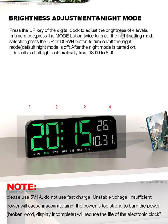 TimeTemp | Digital Clock