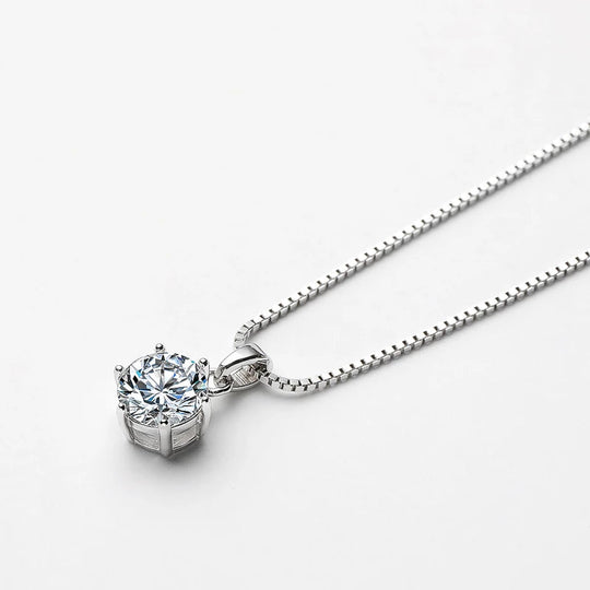 Collana Classica in Moissanite – Brilla come la Stella che Sei