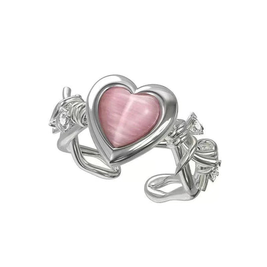 Anello Regolabile Antiossidante per Cuore