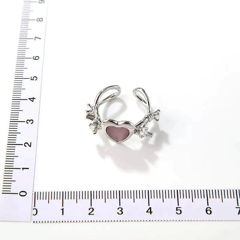 Anello Regolabile Antiossidante per Cuore