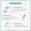 925 Sterling Zilveren Liefdesomhelzing Paar Ring