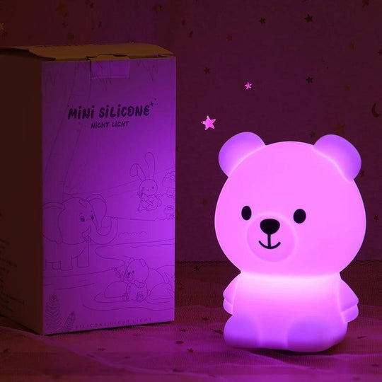Lampada da notte con 7 colori a sfioramento