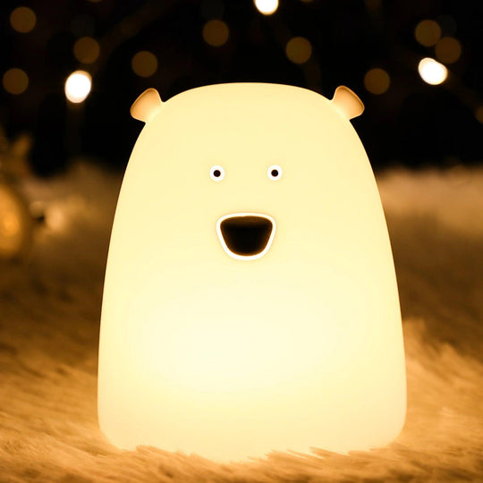Lampada da notte con 7 colori a sfioramento