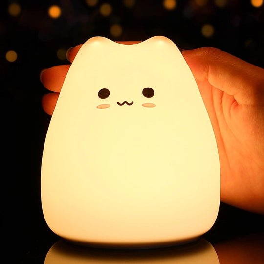 Lampada da notte con 7 colori a sfioramento
