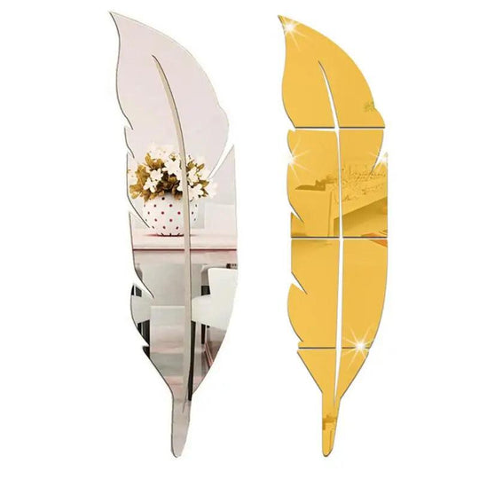 Stylish Feather Mirror
