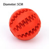 Natural rubber chew toy | Extra-Tough Treat Ball
