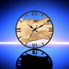 Transparent Wall Clock in Minimalist Design