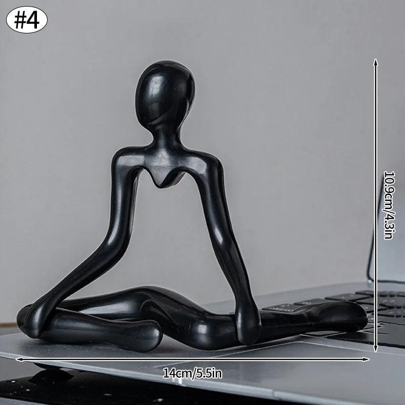 Statuetta Astratta Seduta