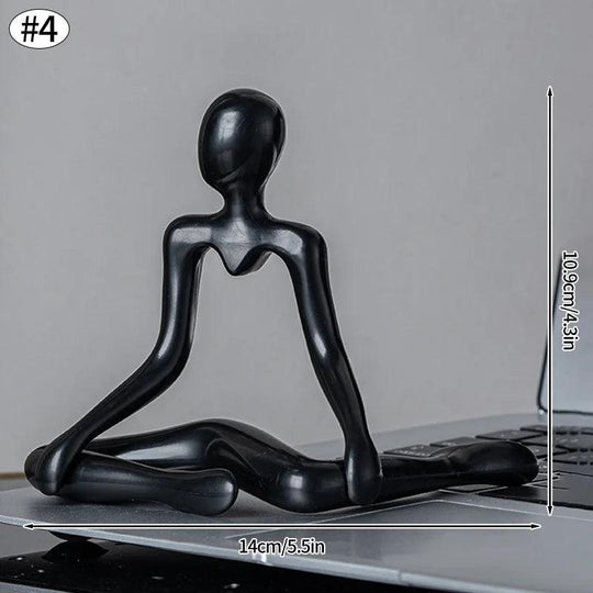 Statuetta Astratta Seduta