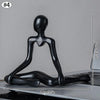 Zittend Abstract Beeldje